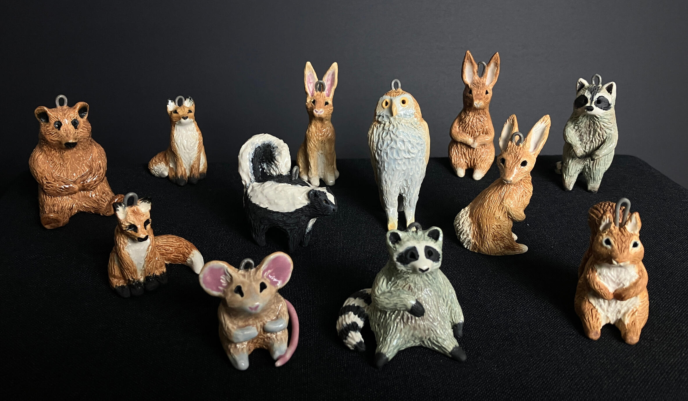 Forest Creature Ornaments