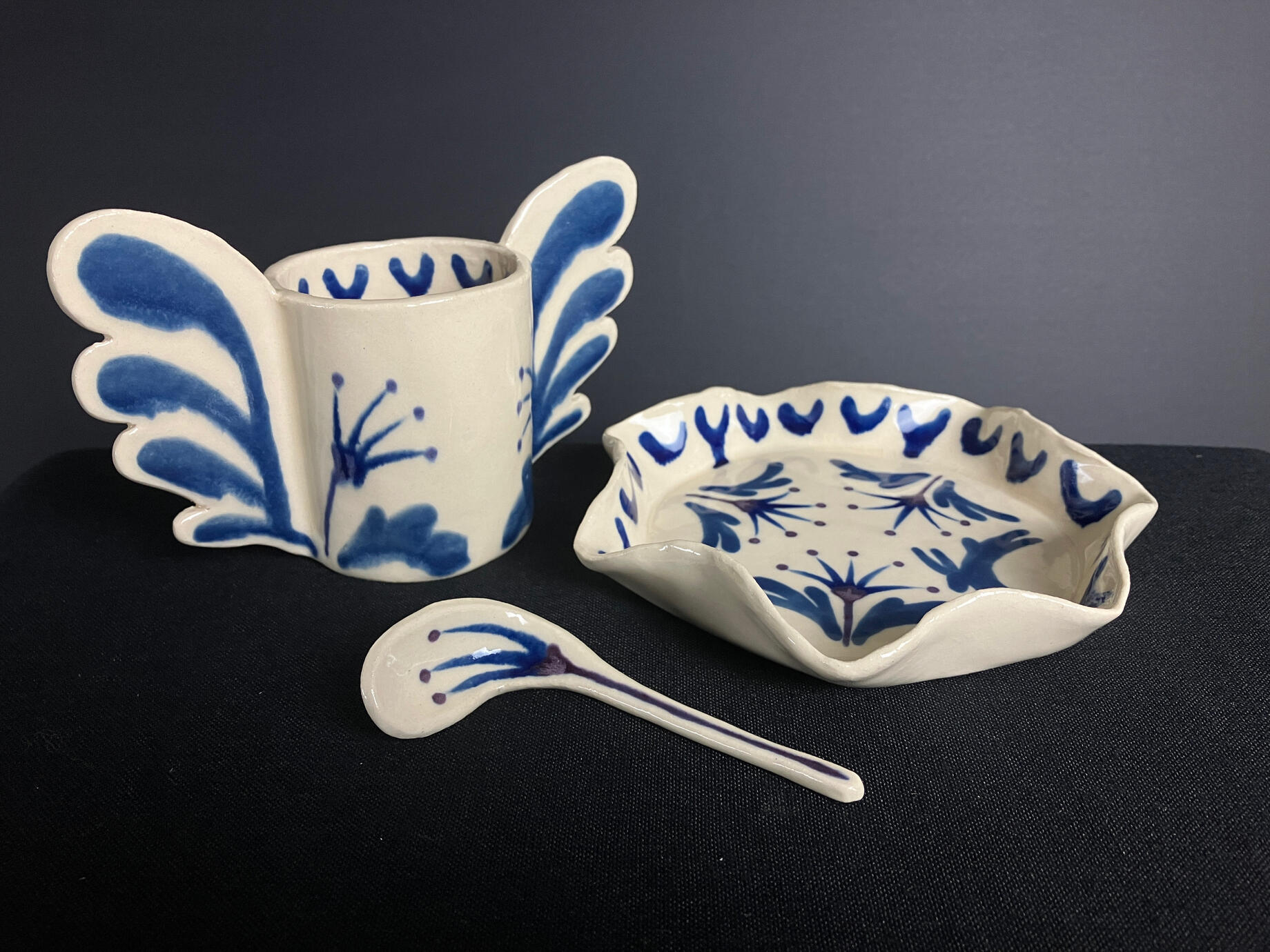 Thistle Plate Set